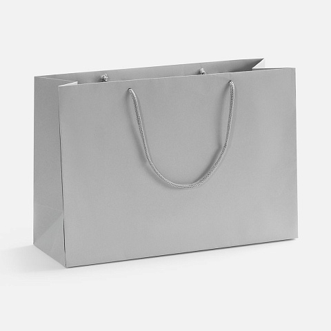 Пакет бумажный Ample Thin M, серый - рис 2.