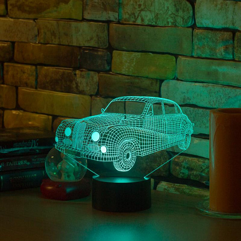 3D светильник Ретро Авто - рис 5.