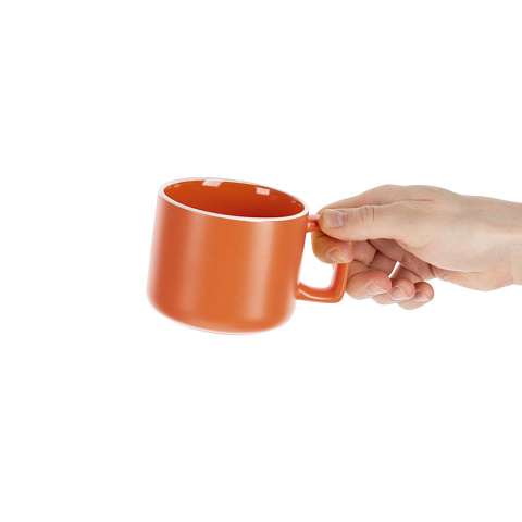 Чашка Fusion, ver.2, оранжевая - рис 5.