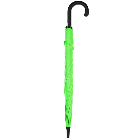 Зонт-трость Undercolor с цветными спицами, зеленое яблоко - рис 5.