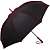 Зонт-трость Seam, красный - миниатюра