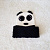 Шапка с шарфом Панда - миниатюра - рис 5.