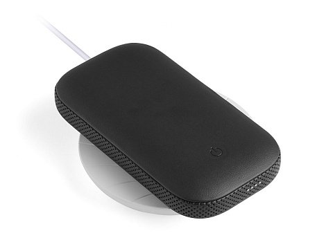 Внешний аккумулятор с беспроводной колонкой Powersound, черный - рис 8.