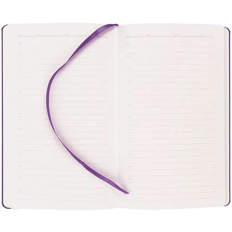 Ежедневник Magnet Shall, недатированный, фиолетовый - рис 9.