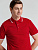 Рубашка поло мужская с контрастной отделкой Practice 270, красный/белый - миниатюра - рис 6.