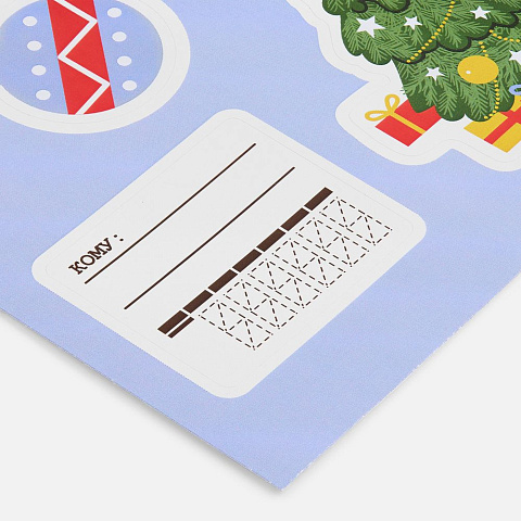 Стикерпак бумажный Thematic, новый год - рис 4.