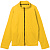 Куртка флисовая унисекс Manakin, желтая - миниатюра