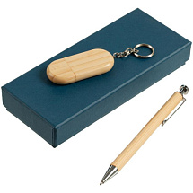 Подарочный набор Эко (флешка и ручка)