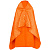 Плед-пончо для пикника SnapCoat, оранжевый - миниатюра