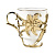 Чашка с подстаканником Лилия в подарочной упаковке - миниатюра - рис 7.