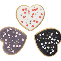Набор пряников в форме сердец, 55 гр. Sweethearts