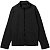 Куртка флисовая унисекс Manakin, черная - миниатюра