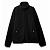 Куртка флисовая унисекс Nesse, черная - миниатюра