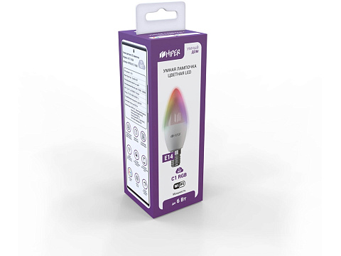 Умная лампочка HIPER IoT C1 RGB - рис 2.