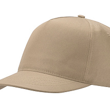 Бейсболка Poly 5-ти панельная 120 гр, песочный