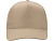 Бейсболка Poly 5-ти панельная 120 гр, песочный - миниатюра - рис 2.