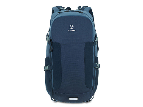Туристический рюкзак TORBER КЕМПИНГ, синий, полиэстер, 31 х 51 х 14 см