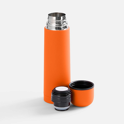 Термос Skydive ver. 2, оранжевый - рис 3.