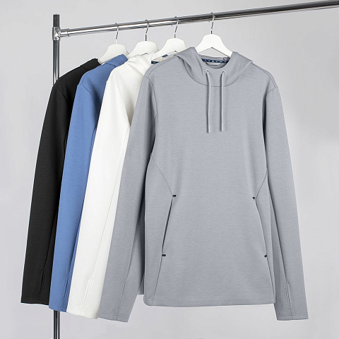 Худи унисекс Begi, черное - рис 4.