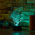3D светильник Морской конёк - миниатюра - рис 5.