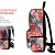 Модный рюкзак KAUKKO Flover - миниатюра - рис 9.