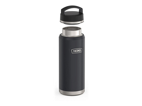 Термос из нерж. стали тм THERMOS IS-212 GT 1.2L, темно-серый - рис 3.