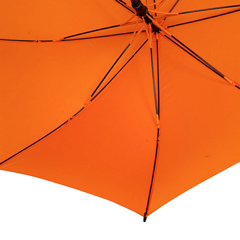 Зонт-трость Undercolor с цветными спицами, оранжевый - рис 8.
