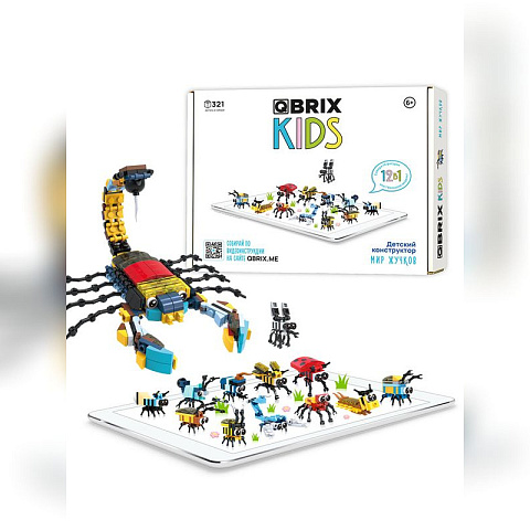 Конструктор KIDS Мир жучков