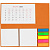 Календарь настольный Grade, оранжевый - миниатюра - рис 3.
