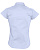 Рубашка женская с коротким рукавом Excess, голубая - миниатюра - рис 3.