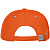 Бейсболка Classic, оранжевая с белым кантом - миниатюра - рис 4.