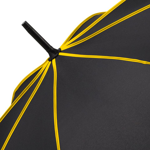 Зонт-трость Seam, желтый - рис 3.