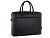 Портфель мужской BUGATTI КЛАРК | CLARK, чёрный, воловья кожа/полиэстер, 40х9,5х29 см, 10 л - миниатюра