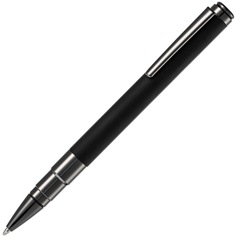 Ручка шариковая Kugel Gunmetal, черная - рис 2.