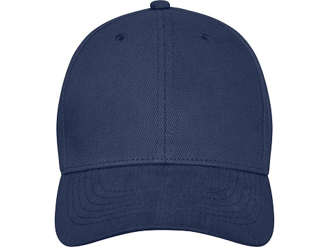 Бейсболка Davis, 6 панелей, темно-синий - рис 2.