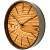 Часы настенные Largo, дуб - миниатюра - рис 3.