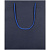 Пакет бумажный Vid M, синий - миниатюра - рис 3.