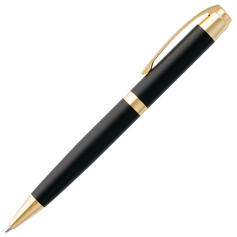 Ручка шариковая Razzo Gold, черная - рис 3.