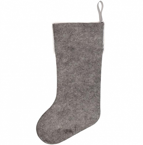 Новогодний носок для подарков Мишки (большой) - рис 3.