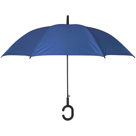 Зонт-трость Charme, синий - рис 4.