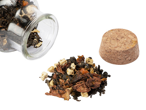 Чай зеленый, с соком ананаса и кусочками яблока/облепихи, 140г (Р) - рис 2.