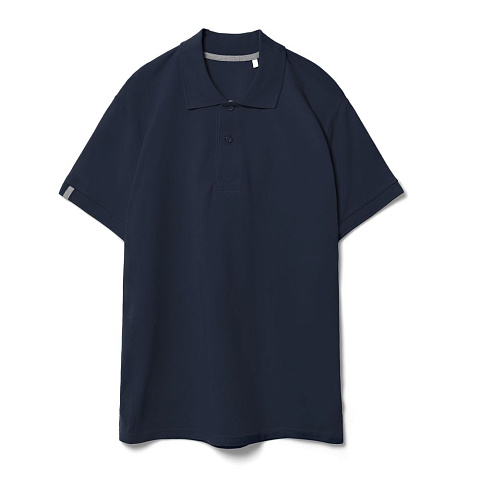Рубашка поло мужская Virma Premium, темно-синяя - рис 2.