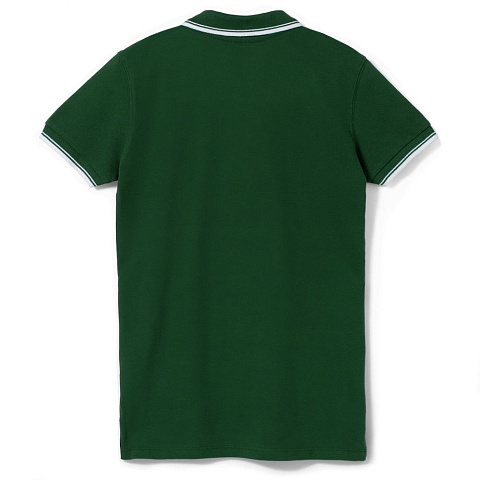 Рубашка поло женская Practice Women 270, зеленая с белым - рис 3.