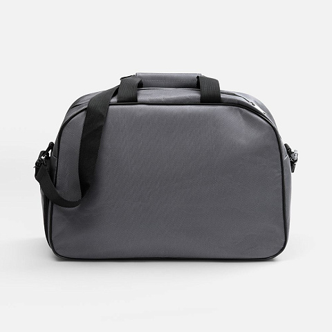 Спортивная сумка Atlantes, серая с черным - рис 3.