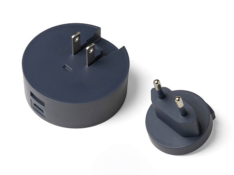 Адаптер питания USB Poweron, темно-синий - рис 10.