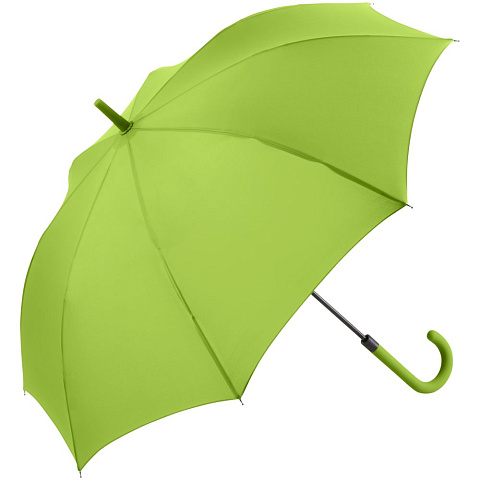 Зонт-трость Fashion, зеленое яблоко - рис 2.