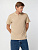 Рубашка поло мужская Summer 170, бежевая - миниатюра - рис 6.