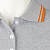 Рубашка поло женская Pasadena Women 200 с контрастной отделкой, серый меланж c оранжевым - миниатюра - рис 6.