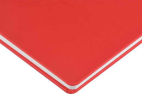 Еженедельник с каменной бумагой А5+ Carrara, красный - рис 5.