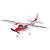 Самолет Cessna 182 на радиоуправлении (красный) - миниатюра